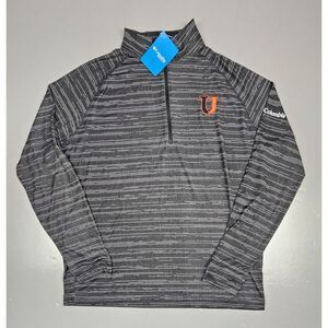Columbia University Of Jamestown Jimmies Mens‎ Qt. Zip Pullover Longsleeve. NWT